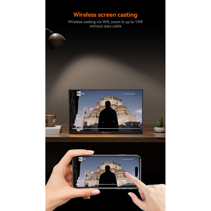 Adreamer LibraScreen 15W 15.6" FHD (1920x1080) 60Hz IPS Single Portable Monitor (Black)