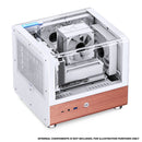 Jonsbo TK-0 ITX Separated Cabinet Computer Case (Black, White)