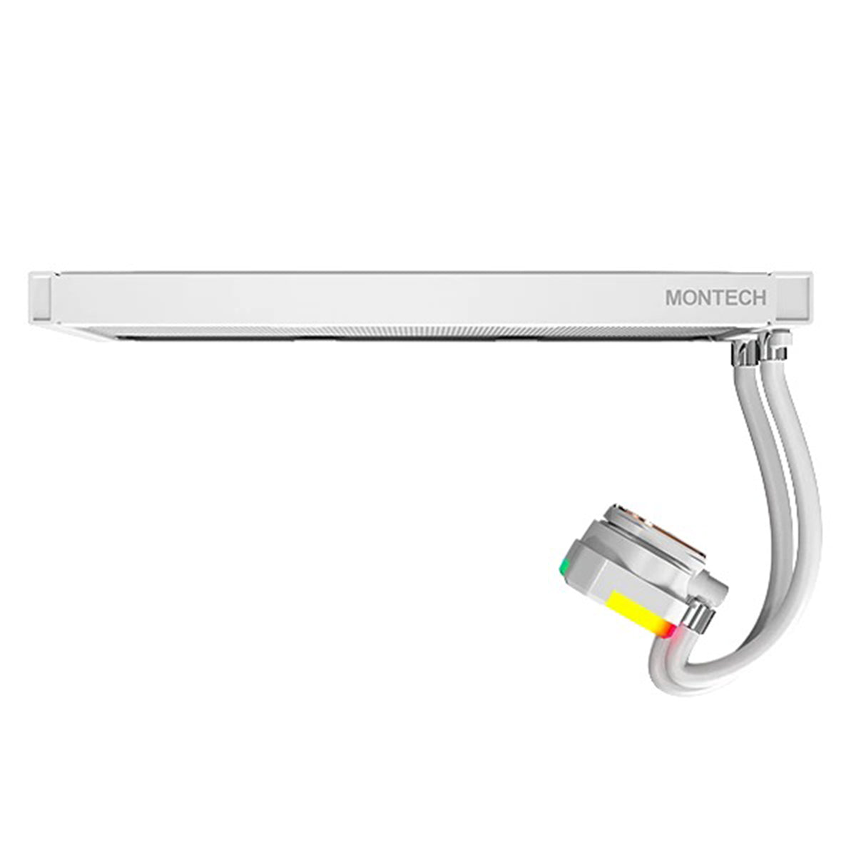 Montech HyperFlow ARGB 360 AIO CPU Liquid Cooler (White)