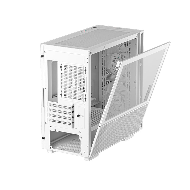 Deepcool CH360 Micro Tower Mini-ITX/Micro ATX Case Airflow Tempered glass + Mesh side panel