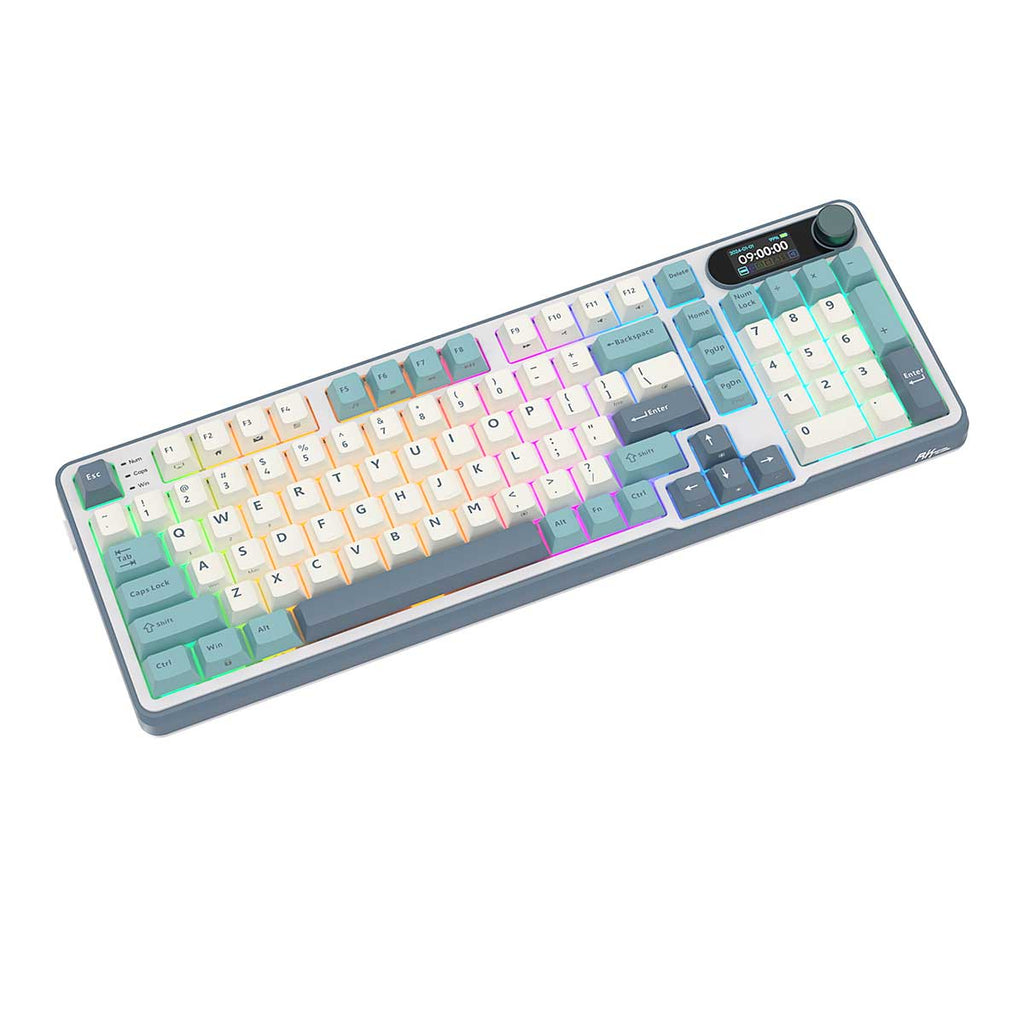 Royal Kludge RK-S98 Tri-Mode RGB 98 Keys Hot Swappable Mechanical ...