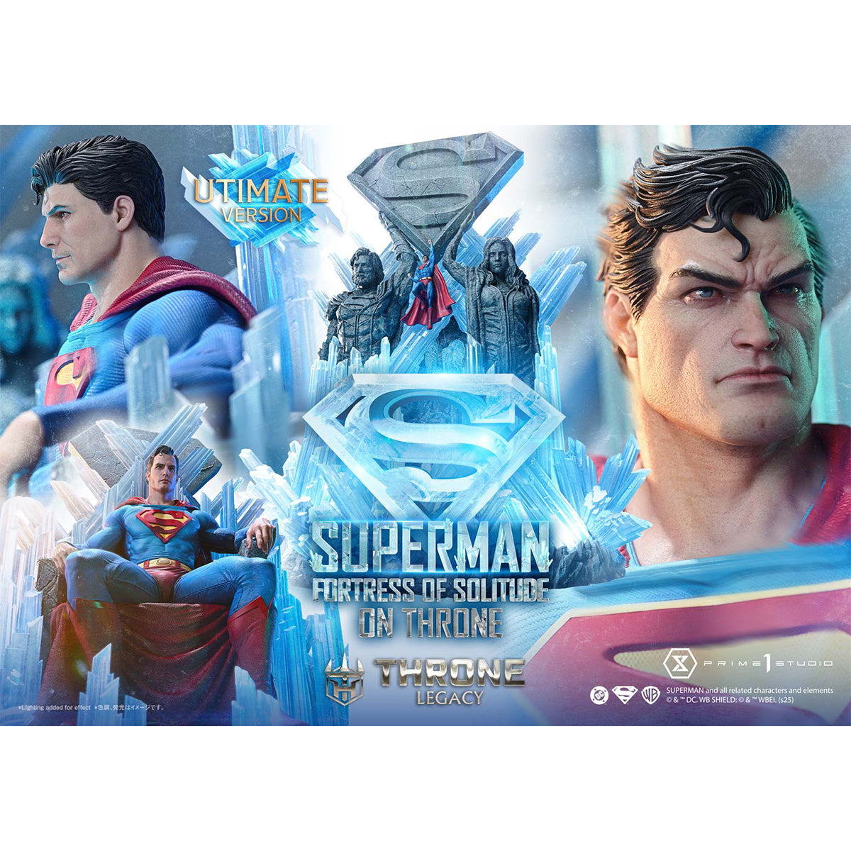 Throne Legacy Superman (Comics) Superman Fortress of Solitude on Throne | DataBlitz