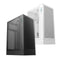 DeepCool CH170 Plus Vertical M-ATX Compact Case (Black, White)