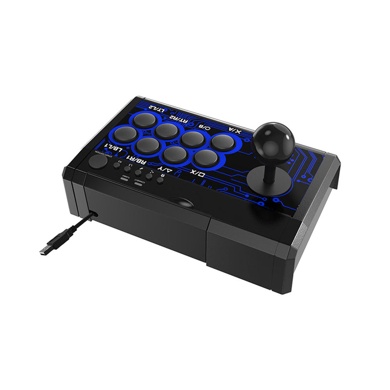 Dobe PS4 7 In 1 Arcade Fighting Stick for P4 Series/P3/Switch /XBONE (S /X-360/PC/Android Games)