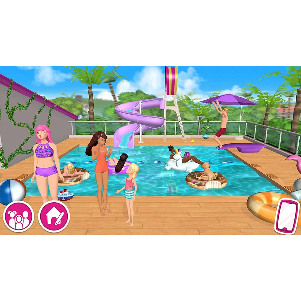 Nintendo Switch Barbie Dreamhouse Adventures