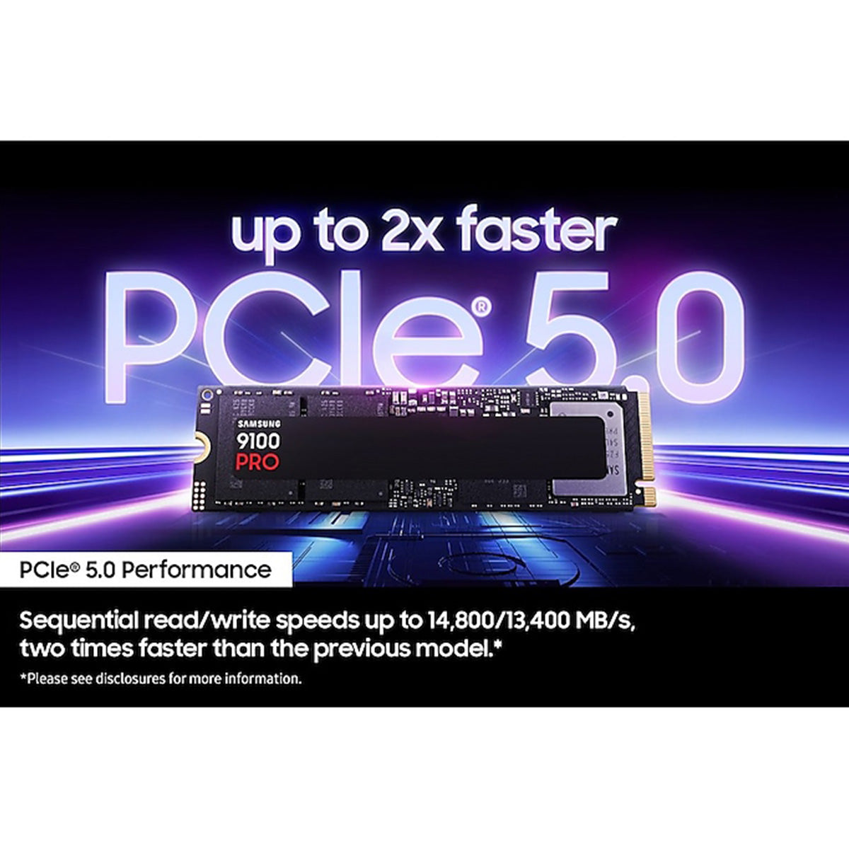 Samsung 9100 Pro PCIe 5.0 x4 NVMe M.2 SSD | DataBlitz