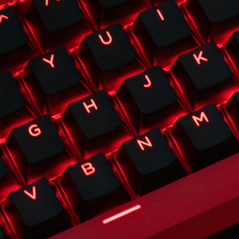 Keychron Lemokey X2 QMK Red Backlight Full Size Wired Mechanical Gaming Keyboard With M55 Mouse Combo (Brown Switch, Red Switch) (X2-C3, X2-C1)