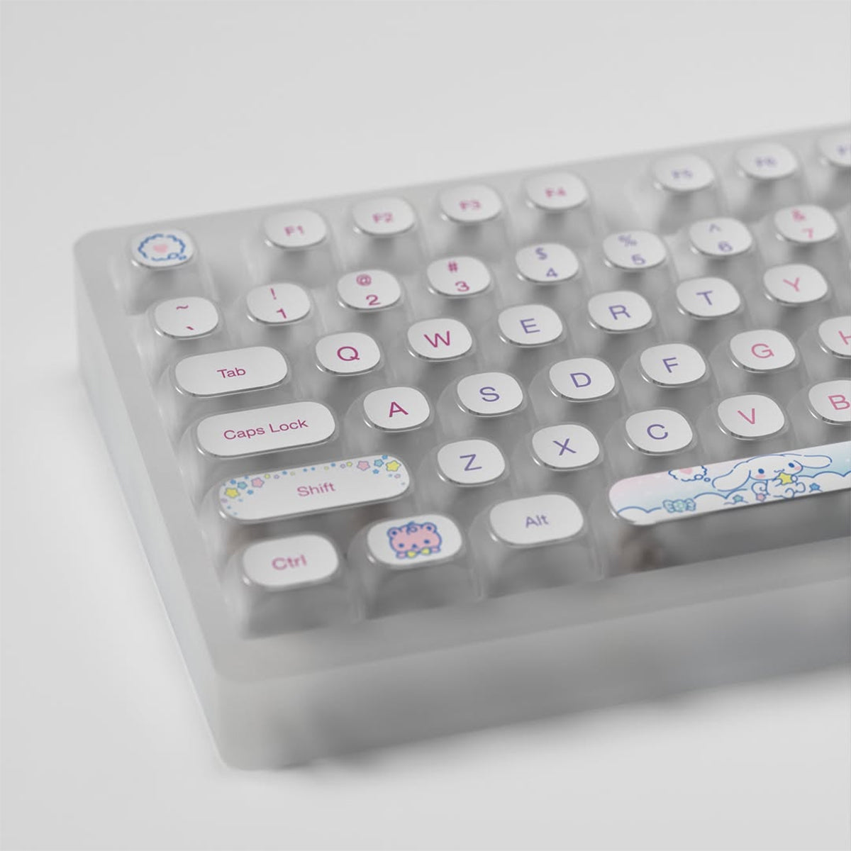 Akko Cinnamoroll ACR TOP 75B Acrylic Case Multi-Mode RGB Hot-Swappable Mechanical Keyboard 