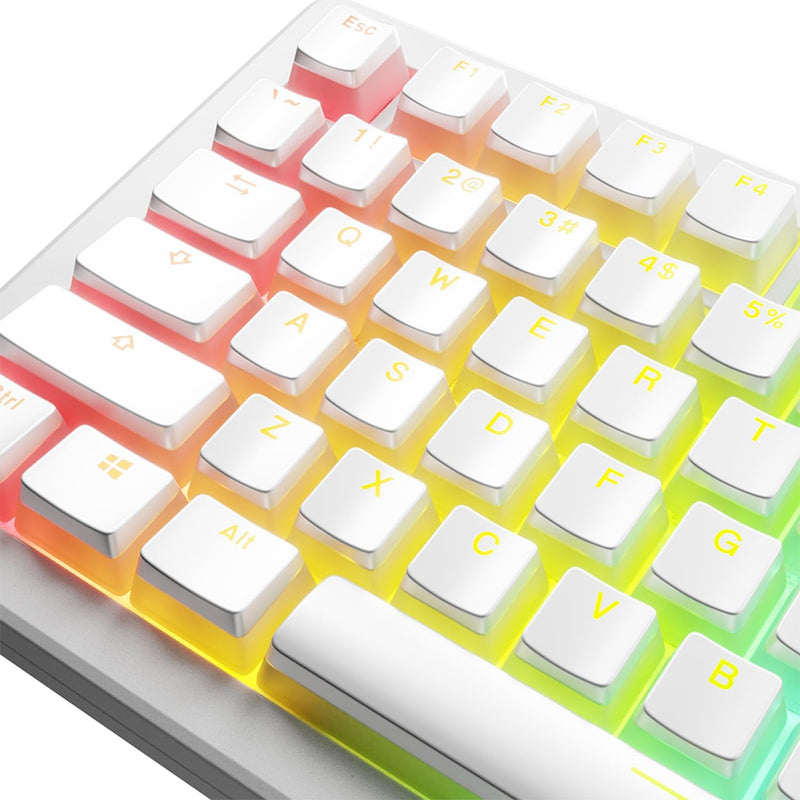 Glorious GPBT Aura V3 RGB Keycaps 130 Keys (Black, White)