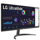 LG 34WQ500-B 34" Ultrawide FHD (2560x1080) 100Hz 5ms GTG Vesa Display HDR 400 IPS Monitor with AMD FreeSync