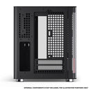 Jonsbo TK-0 ITX Separated Cabinet Computer Case (Black, White)