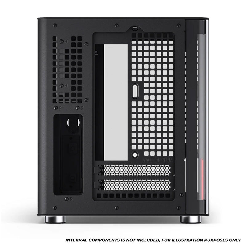 Jonsbo TK-0 ITX Separated Cabinet Computer Case (Black, White)