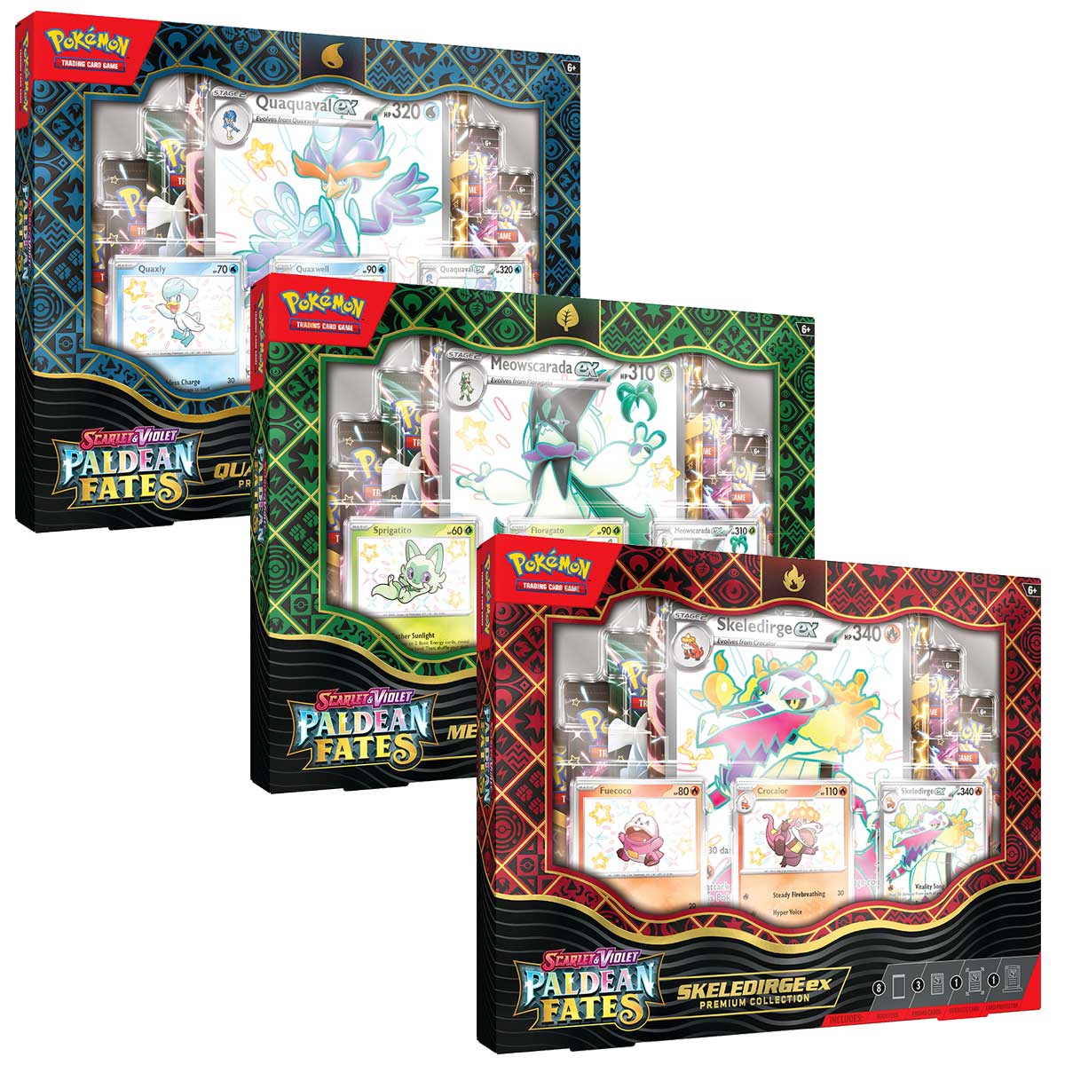 Pokemon TCG SV4.5 Scarlet & Violet Paldean Fates Premium Collection (290-85961)