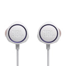 JBL Quantum 50C In-Ear Gaming Headset with USB-C Adapter (Black, White)