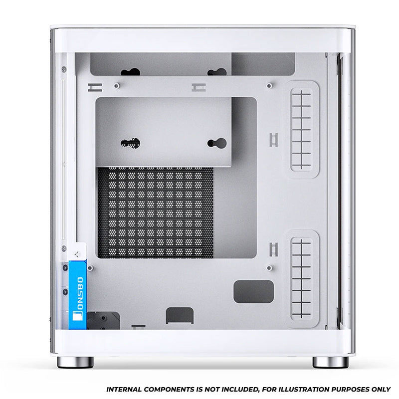 Jonsbo TK-0 ITX Separated Cabinet Computer Case (Black, White)