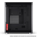 Jonsbo TK-0 ITX Separated Cabinet Computer Case (Black, White)