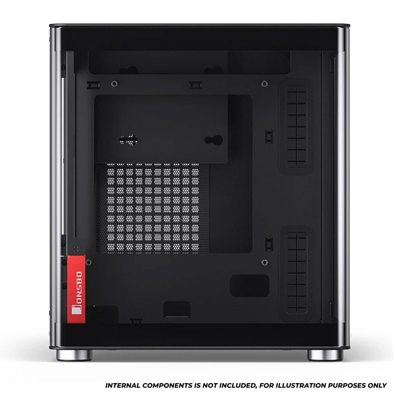 Jonsbo TK-0 ITX Separated Cabinet Computer Case (Black, White)