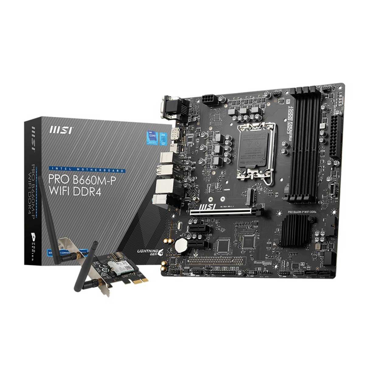 MSI Pro B660M-P WiFi DDR4 Intel Motherboard