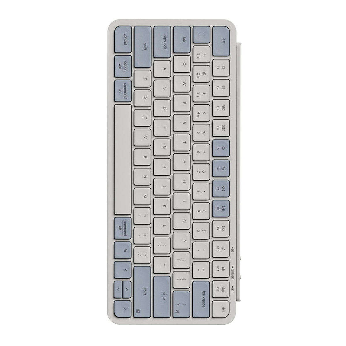 Keychron B1 Pro Ultra-Slim Compact Wireless Mechanical Keyboard (Retro Blue) (B1P-K11)