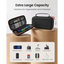 Transnovo PU leather Travel Carrying Case for Nintendo Switch 2 (Black) (NS2-CC06-1)
