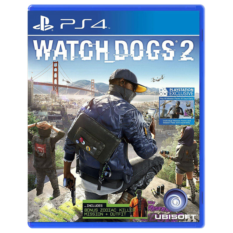PS4 Watch Dogs 2 ALL