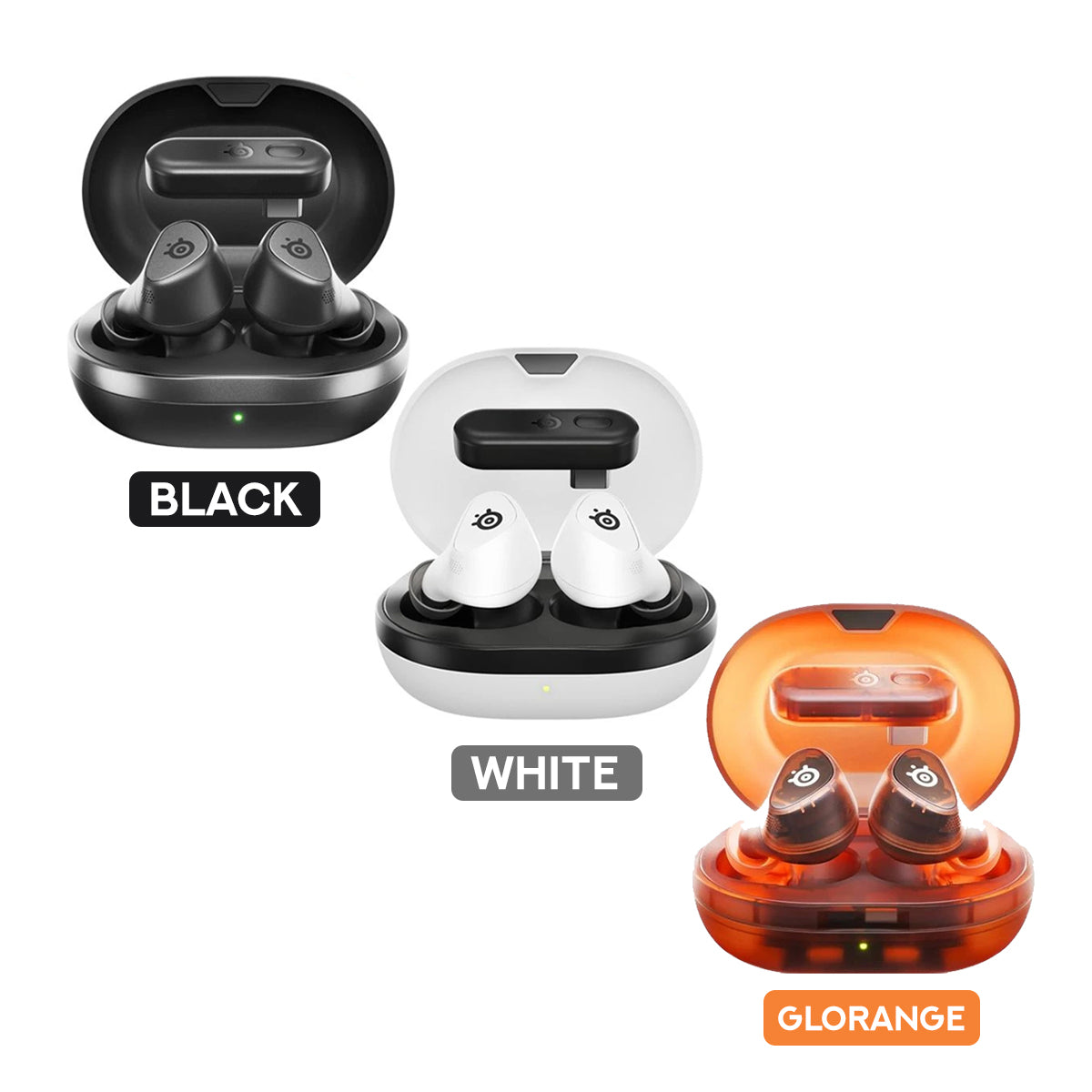SteelSeries Arctis Gamebuds for Playstation (Black, Glorange, White)