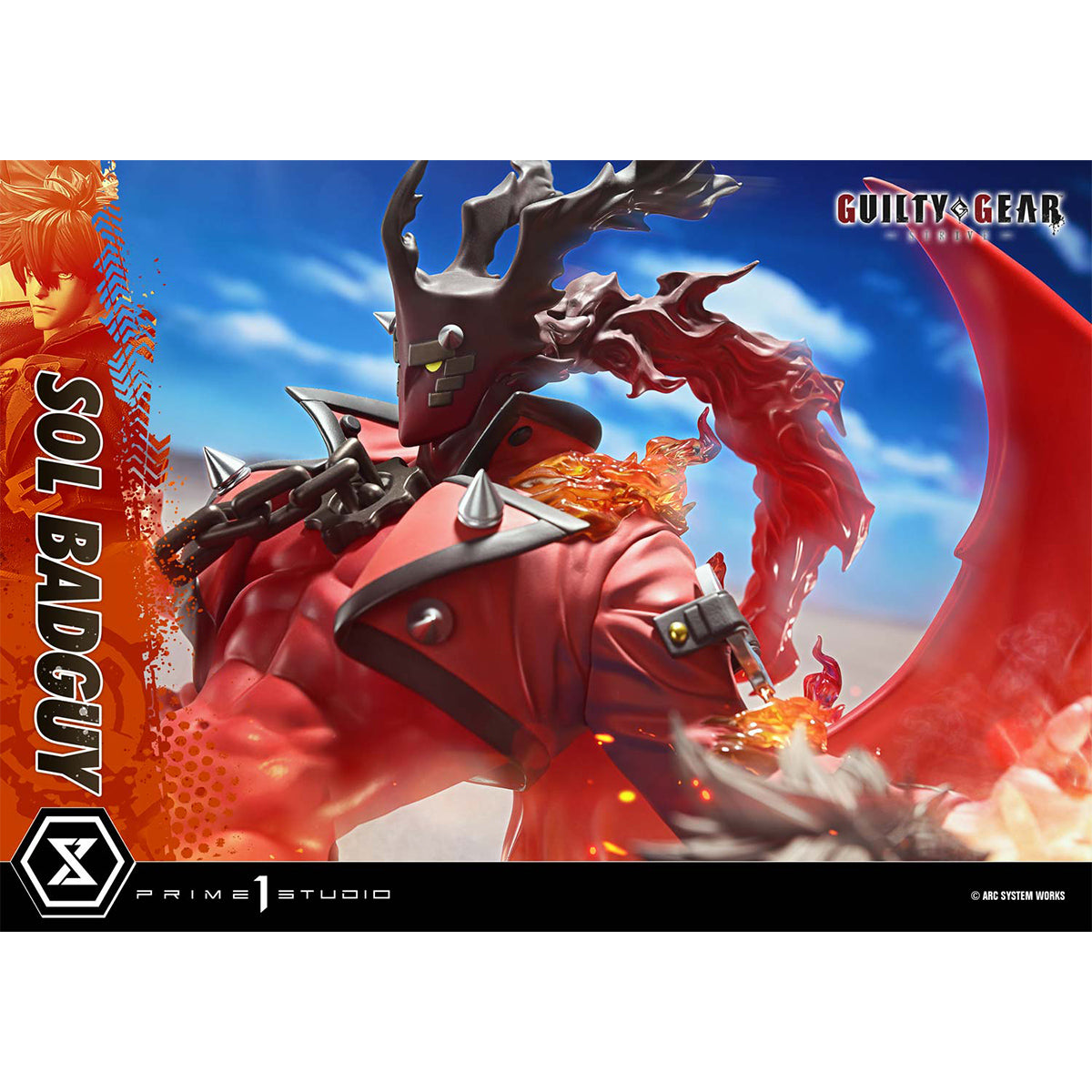 Ultimate Premium Masterline Guilty Gear Strive - Sol Badguy | DataBlitz