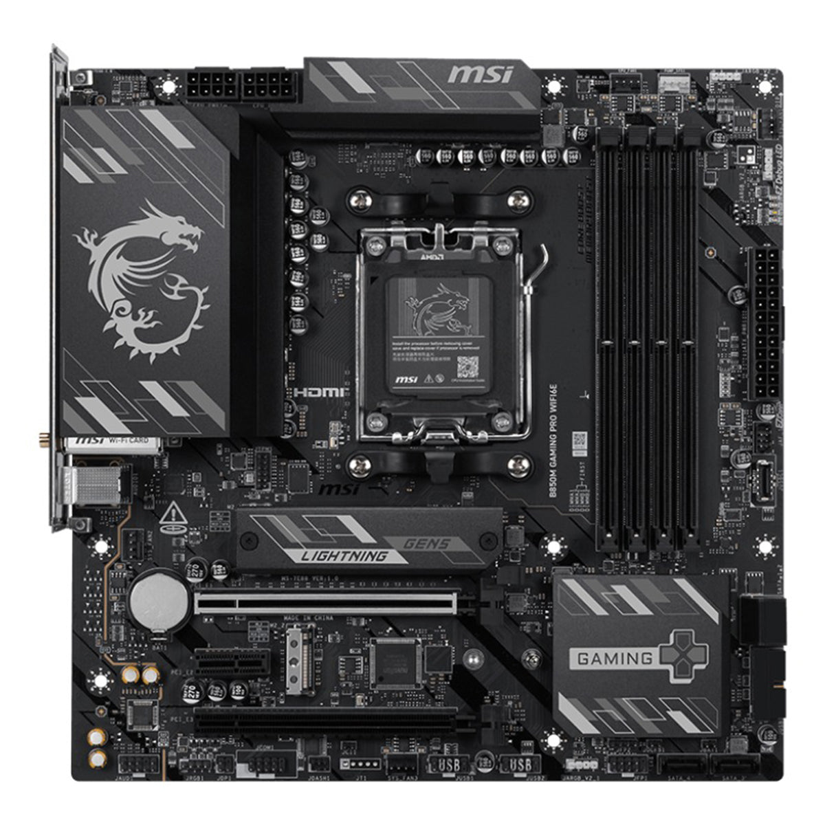 MSI B850M Gaming Pro WiFi6E DDR5 AMD Motherboard