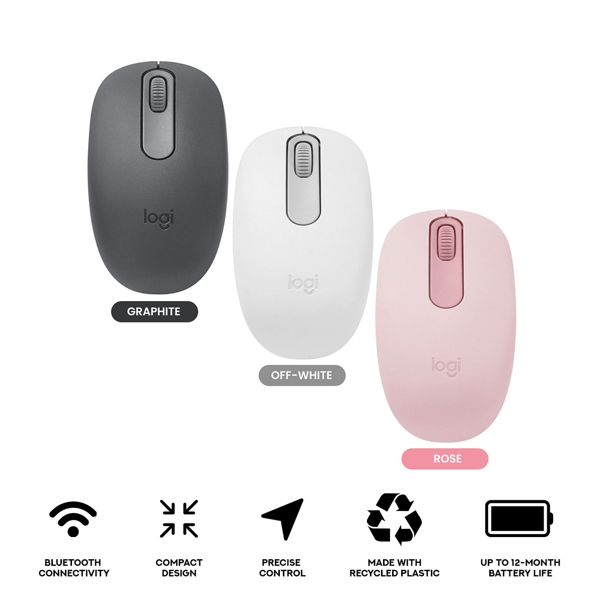 Logitech M196 Bluetooth Mouse