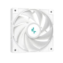 Deepcool AG620 Digital WH ARGB Dual-Tower CPU Cooler With A Temperature Display (White)