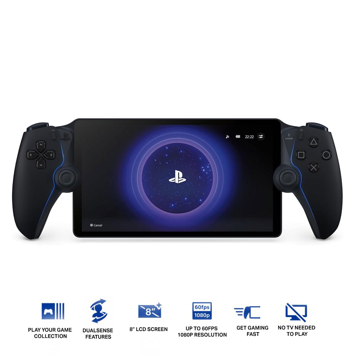 Sony PlayStation Portal Remote Player for PlayStation 5 (Midnight Black) (CFI-Y1001)