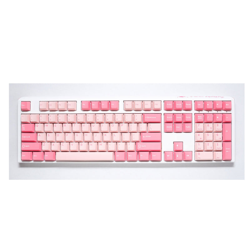 Ducky One 3 Gossamer Pink Hotswap Double Shot PBT Mechanical Keyboard