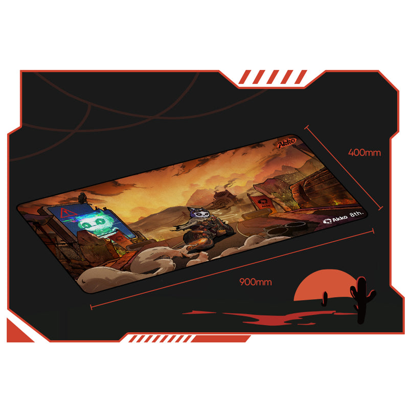 Akko Wasteland Survival Mouse Pad (900x400mm)