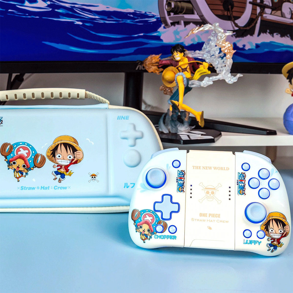 IINE Joy Pad Controller For N-Switch / N-Switch Lite / N-Switch OLED (Luffy & Chopper) (L910)