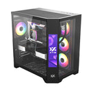 XYZ Neutron ATX 2D Glass Panoramic Tempered Glass PC Case