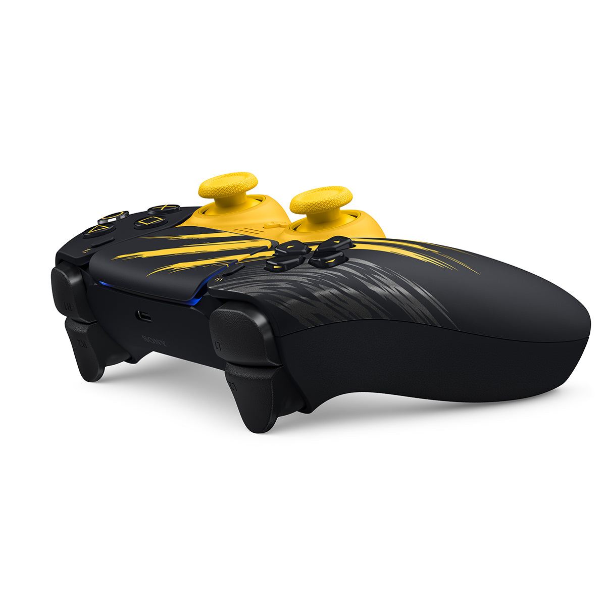 PS5 DualSense Wireless Controller – Marvels Wolverine Battle Yellow Limited Edition 