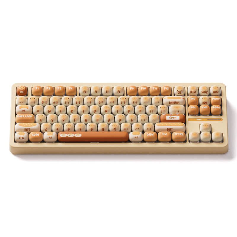 Akko TAC87 Bun Wonderland Multi-Mode RGB Hot-Swappable Mechanical Keyboard