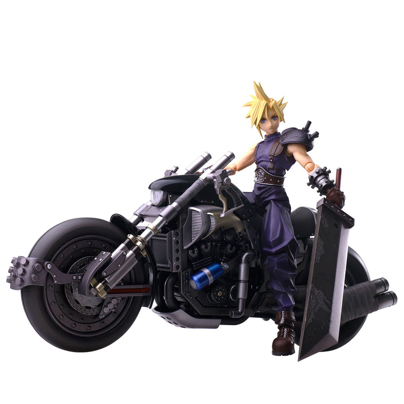 Final Fantasy VII Bring Arts Action Figure - Cloud Strife & Hardy-Daytona