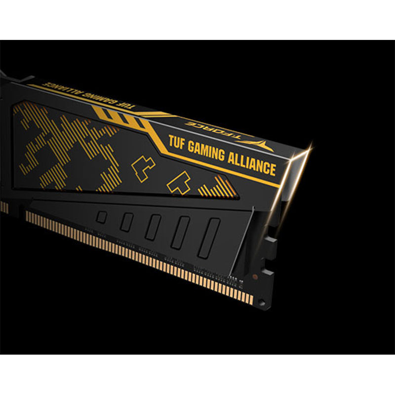 TeamGroup Vulcan T-Force TUF Gaming Alliance DDR4 3600MHz CL18 Desktop Memory (TLTYD48G3600HC18J01)