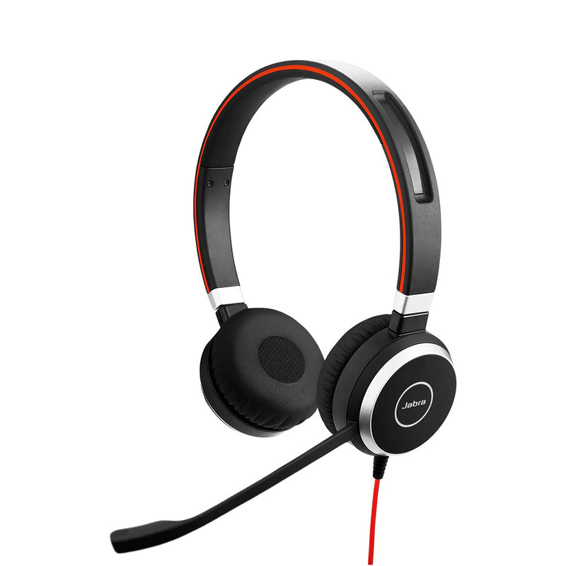 Jabra Evolve 40 Stereo UC Wired Professional Headset (Black)