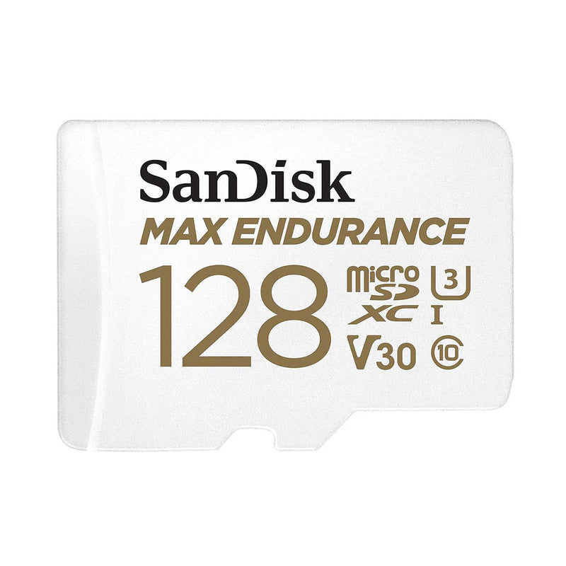 Sandisk Max Endurance 128GB MICROSDXC Card With Adapter For Dash Cams & Home Security Cameras