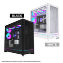 Montech HS01 Pro ATX Mid-Tower Mesh Front & TG Side Panel PC Case | DataBlitz