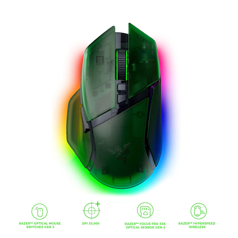 Razer Basilisk V3 Pro 35K Fully Customizable Wireless Ergonomic Gaming Mouse | DataBlitz