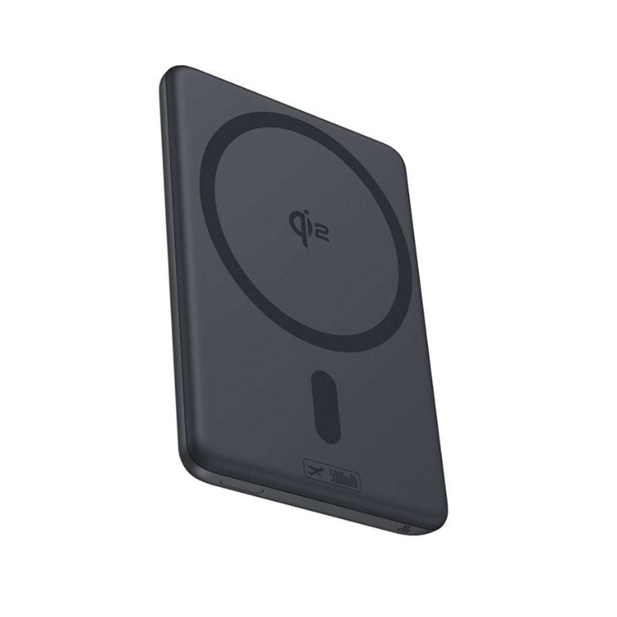 Baseus PicoGo AM31 Ultra-Mini Qi2 Magnetic Power Bank With Kickstand 5000mAh 20W (Cosmic Black) (P10081907123-00)