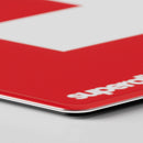 Pulsar Superglide 3 Premium Glass Mousepad (Red)