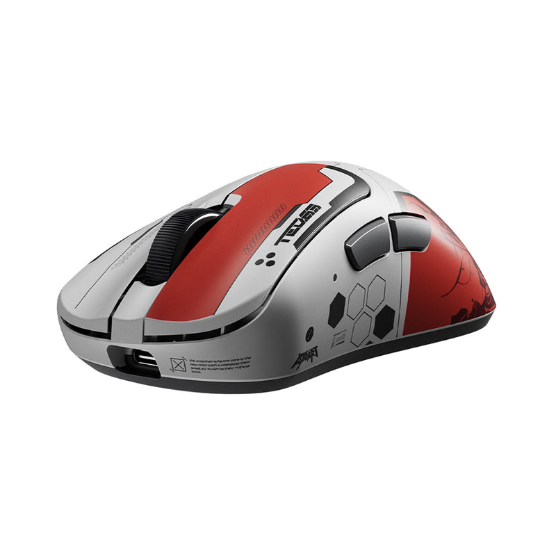 Pulsar x Quiccs Xlite V4 Wireless Ultralight Esport Gaming Mouse Size 2 (White) (PXL42QCS)