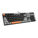 E-Yooso Z-14 Single Light 104 Keys Mechanical Keyboard Black/Grey (Blue Switch)