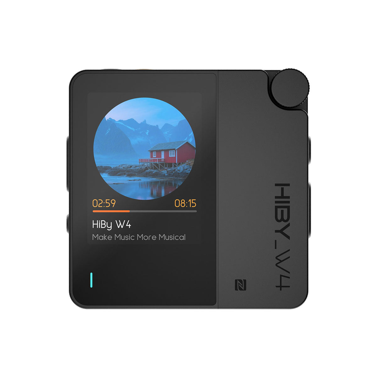 HiBy W4 Portable HiFi Bluetooth 5.4 Headphone Amplifier with 2" Touchscreen