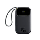 Baseus EnerFill FC31 Qpow 3 Digital Display Power Bank with Built-in USB-C + iP Cable 20000mAh 45W
