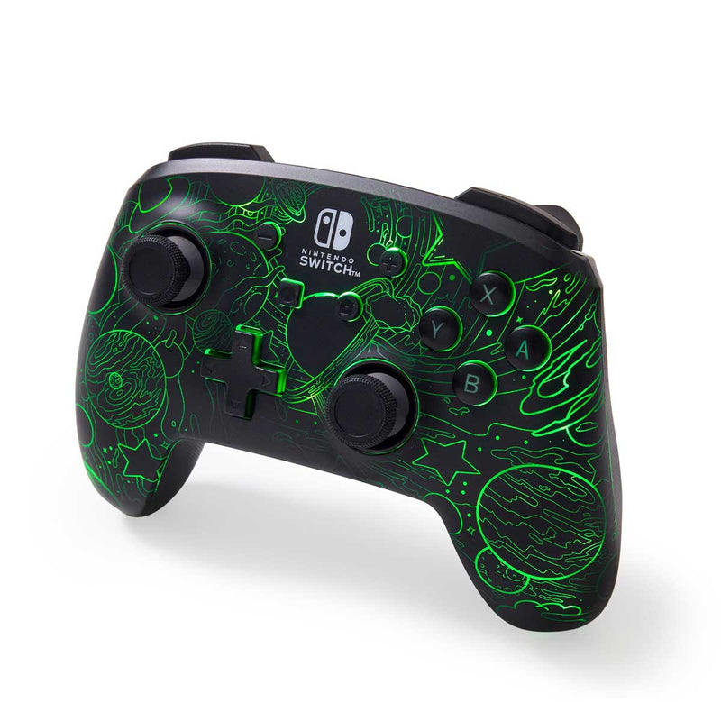 PowerA Lumectra Enhanced Wireless Controller For Nintendo Switch (Galactic Vortex)